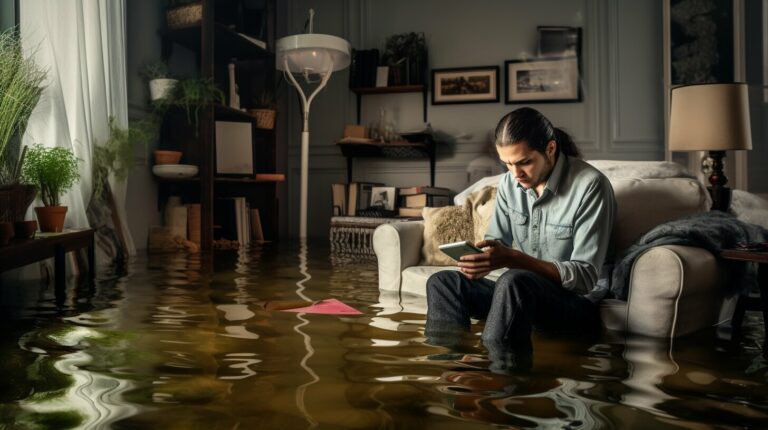 What should I do immediately after water damage?