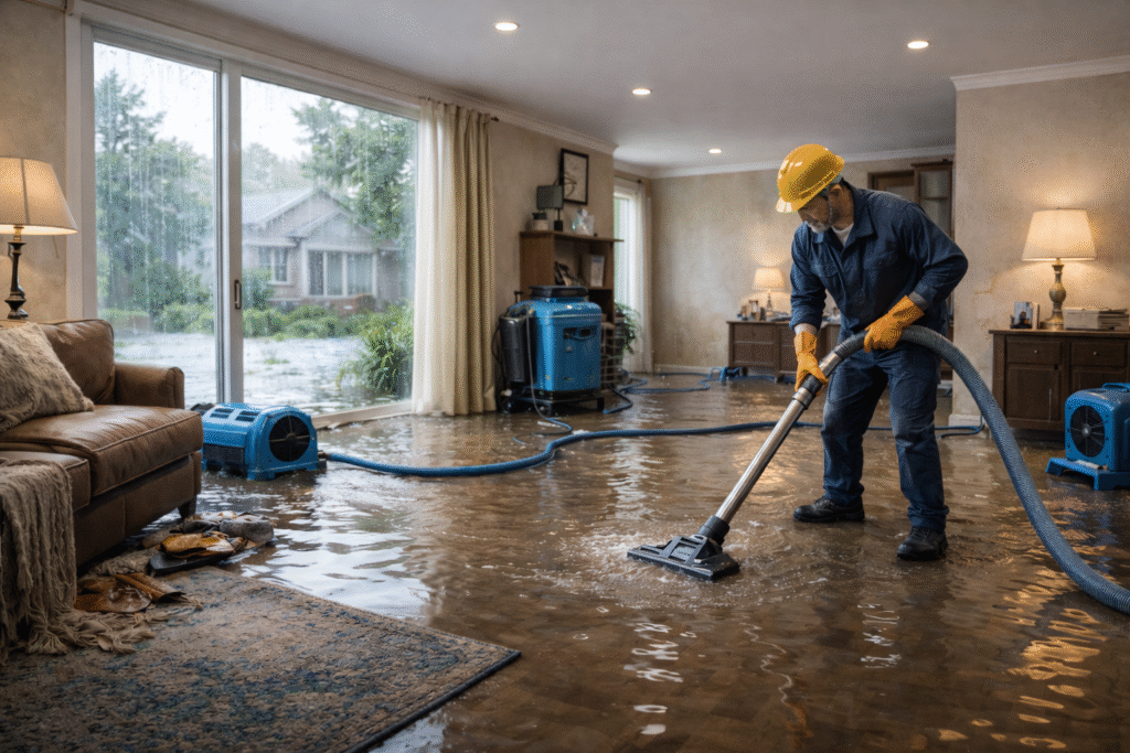 emergency water clean up