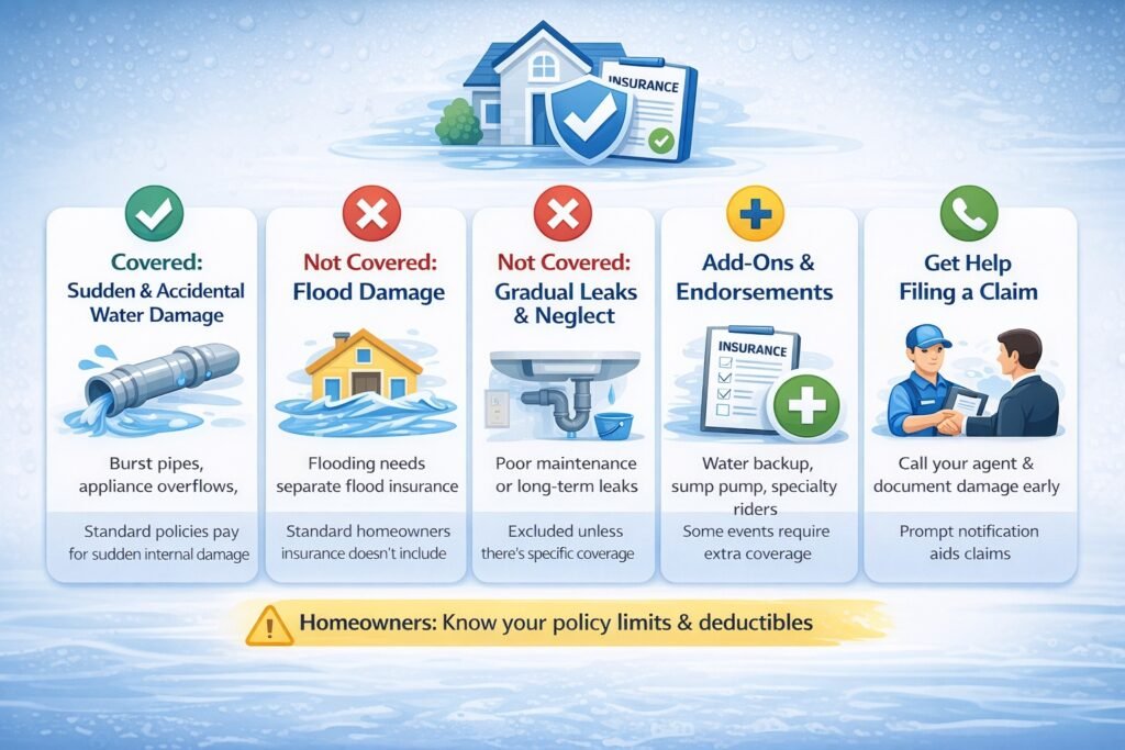 Is Water Damage Covered by Insurance